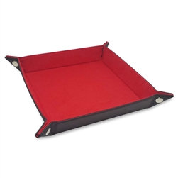 Square Dice Tray - Red