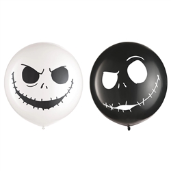 Nightmare Before Christmas Jumbo Latex Balloons