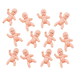 Baby Sitting Plastic Favors - 12 Count