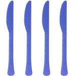 Royal Blue Heavy Weight Knives (20 Count)