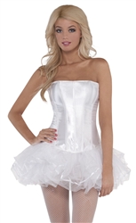 White Corset Small /Medium adult