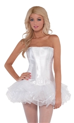 White Corset Medium / Large adult