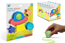 Outer Space Puzzle Chalk - 7 Pieces