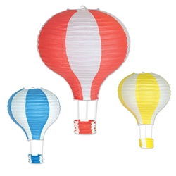 HOT AIR BALLOON PAPER LANTERNS