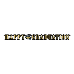 Happy Graduation Banner - 5' 5"