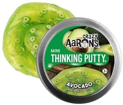 Crazy Aaron's Avocado Mini Thinking Putty