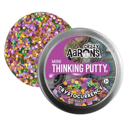 Crazy Aaron's Cryptocurancy Mini Thinking Putty