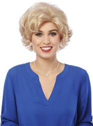 Silly Senior Adult Wig - Blonde