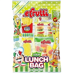 efrutti Sour Lunch Bag Gummi Candy