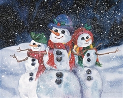 Snowmen 1,000 Piece Puzzle