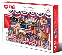 Stars And Stripes Patriotic - 1,000 Piece Puzzle