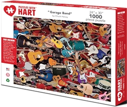 Garage Band 1,000 Piece Puzzle