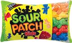 Sour Patch Kids Plush Package with Plush Candy