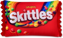 Skittles Plush Mini Accent Pillow