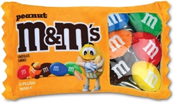 M&M's Peanuts Plush Package with Plush Candies