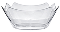 Clear Flower Bowls 8"