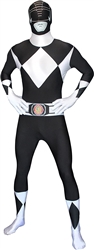 Power Rangers Black Ranger Morphsuit XXL Adult