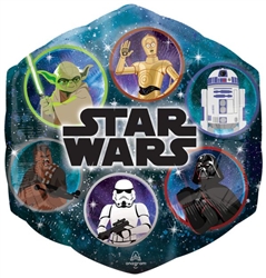 Star Wars Galaxy Adventures 23" Foil Balloon