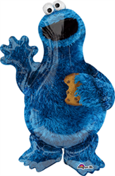 Sesame Street Cookie Monster 35" Foil Shaped Balloon