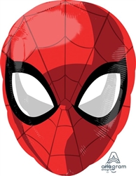 Spider-Man Animated Head Shaped Foil Balloon