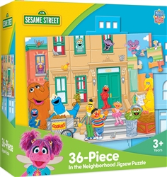 Sesame Street In The Neighborhood 36pc Puzzle