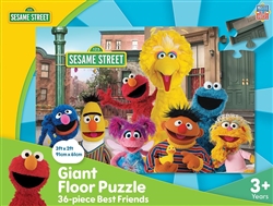 Sesame Street Best Friends 36pc Floor Puzzle