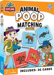 Animal Poop Matching Game