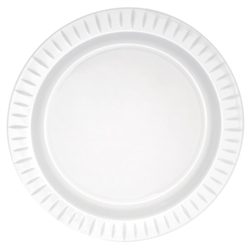 10 1/4' White Elegance Plates