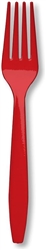 Classic Red Premium Forks - 50 Count