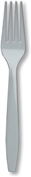 Shimmering Silver Premium Forks - 24 Count