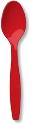 Classic Red Premium Spoons - 24 Count