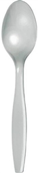 Shimmering Silver Premium Spoons - 24 Count