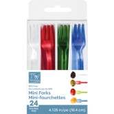 Mini Forks (Assorted Colors)