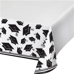 School Spirit White Table Cover