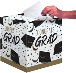 Golden Grad Gift Card Box