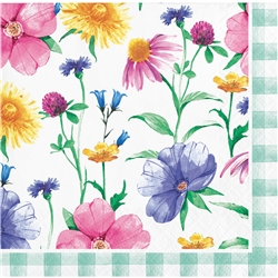 Bunny And Blooms Beverage Napkins