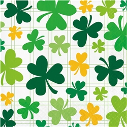 Shamrock and Roll Luncheon Napkins