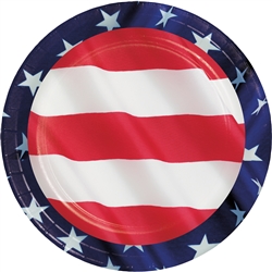 Stars and Stripes 7" Dessert Plates