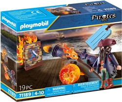 Pirate With Cannon Gift Set - Playmobil Pirates