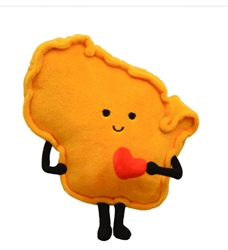 Wisconsin Plush Stuffed State - Chedder