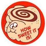 How Sweet It Is Cinn-Roll Retro Scratch N Sniff Stickers