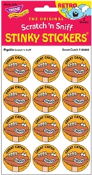 Great Catch Pigskin Football Stinky Stickers