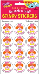 The Greatest! Clown Cherry Stickers Stinky Stickers