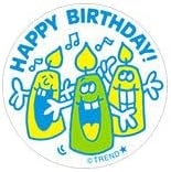 Happy Birthday!/Party Time Scent Retro Scratch 'n Sniff Stinky Stickers