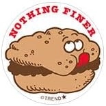 Nothing Finer/Hamburger Scent Retro Scratch 'n Sniff Stinky Sticker