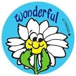 Wonderful Flower Scent Scratch N Sniff Stickers