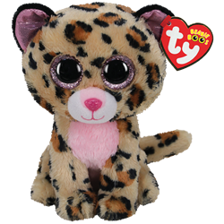 Livvie Leopard Beanie Boo