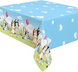 Bluey Plastic Table Cover - 54