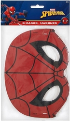 Spider-Man Party Masks - 8ct