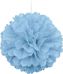 Powder Blue 16" Tissue Pom Pom Decoration